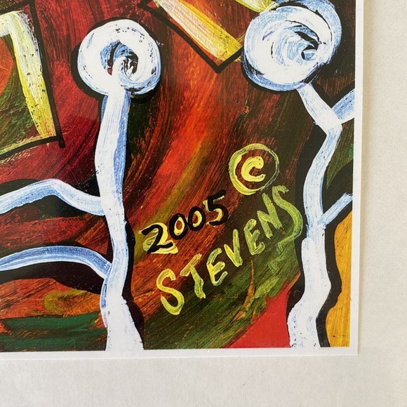 Meeting Of The Minds Poster by Larry Stevens NIPackage - Picture 2 of 5